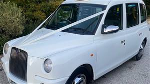 London Taxi Wedding car. Click for more information.