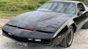 Pontiac Firebird Knightrider KITT Wedding car. Click for more information.