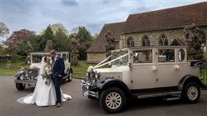 Imperial Package A pair of Landaulettes Wedding car. Click for more information.