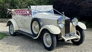 Rolls Royce 1937 Open Tourer Wedding car. Click for more information.