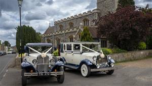 Vintage Pair Bramwith & Imperial Wedding car. Click for more information.