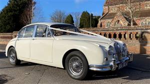 Jaguar Mk2 Wedding car. Click for more information.