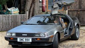 DMC DeLorean Back to the future Wedding car. Click for more information.