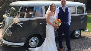 VW Type 2 Campervan Wedding car. Click for more information.