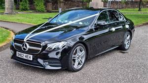 Mercedes E-Class Wedding car. Click for more information.