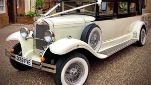 Bramwith Landaulette Wedding car. Click for more information.