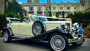 Beauford Tourer Wedding car. Click for more information.