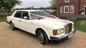 Rolls Royce Silver Spirit Wedding car. Click for more information.