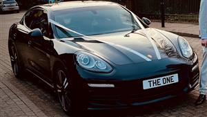 Porsche Panamera Wedding car. Click for more information.