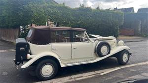 BEAUFORD CONVERTIBLE  Wedding car. Click for more information.