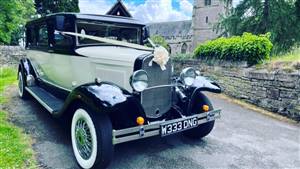 Bramwith Landaulette Wedding car. Click for more information.