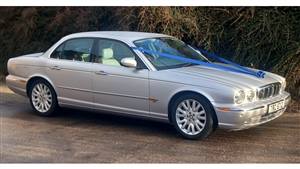 Jaguar XJ Wedding car. Click for more information.