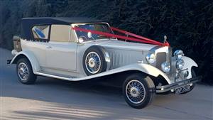Beauford 2 Door Convertible Wedding car. Click for more information.