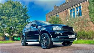 Land Rover Sport V8 Wedding car. Click for more information.
