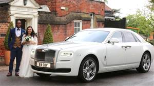 Rolls Royce Ghost Wedding car. Click for more information.