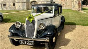 Austin Chalfont Wedding car. Click for more information.