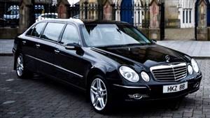 Mercedes Limousine Wedding car. Click for more information.