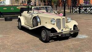 Beauford Tourer Wedding car. Click for more information.