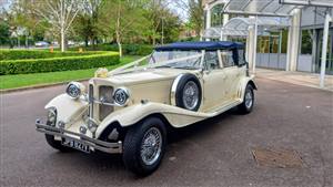 Beauford Tourer Wedding car. Click for more information.