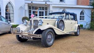 Beauford Tourer Wedding car. Click for more information.