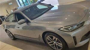 BMW i4 E-Drive 40 M-Sports Wedding car. Click for more information.