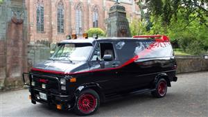 GMC Vandura Wedding car. Click for more information.