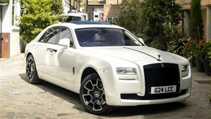 Rolls Royce Ghost Wedding car. Click for more information.