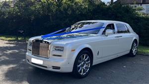 Rolls Royce Phantom Wedding car. Click for more information.