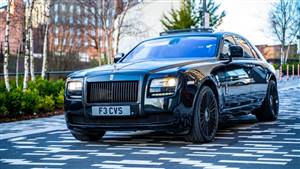 Rolls Royce Ghost Wedding car. Click for more information.
