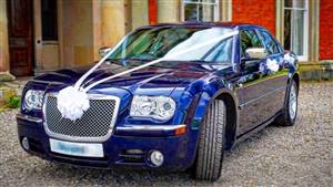 Chrysler 300c Wedding car. Click for more information.
