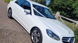 Mercedes-Benz E-Class Wedding car. Click for more information.