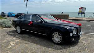 Bentley Mulsanne Wedding car. Click for more information.