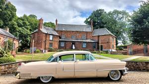 Cadillac Fleetwood Wedding car. Click for more information.