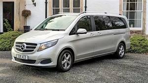 Mercedes V-Class V250 Wedding car. Click for more information.