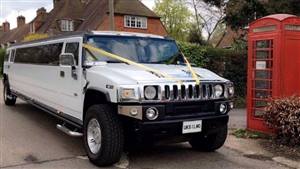Hummer H2 Wedding car. Click for more information.