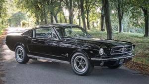 Ford Mustang Fastback Classic 1965  Wedding car. Click for more information.