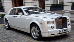Rolls Royce Phantom Wedding car. Click for more information.