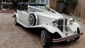 Beauford Tourer Wedding car. Click for more information.