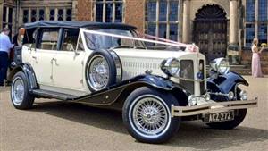 Beauford Tourer Wedding car. Click for more information.