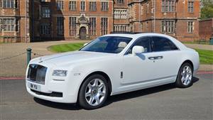 Rolls Royce Ghost Wedding car. Click for more information.