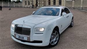 Rolls Royce Ghost Wedding car. Click for more information.