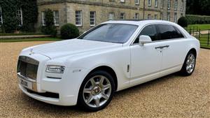 Rolls Royce Ghost Wedding car. Click for more information.