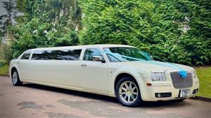 Chrysler 300c Royale Limousine Wedding car. Click for more information.