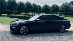 BMW 7 Series Wedding car. Click for more information.