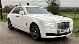 Rolls Royce Ghost Wedding car. Click for more information.