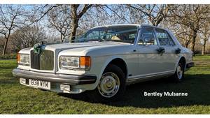 Bentley Mulsanne Wedding car. Click for more information.