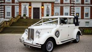 Regent Landaulette Wedding car. Click for more information.