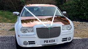 Chrysler  300 Wedding car. Click for more information.