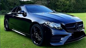 Mercedes E220 AMG Premium Wedding car. Click for more information.