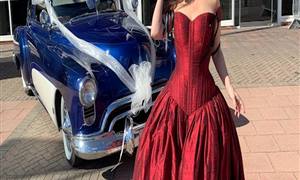 Oldsmobile 1949 Rocket 88 Fastback Wedding car. Click for more information.